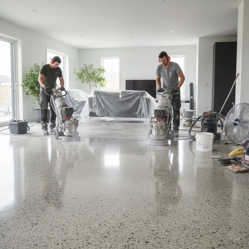 Concrete Floor Refinishing