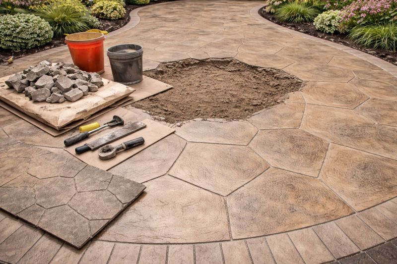 Decorative Concrete Repair in Delray Beach, FL
