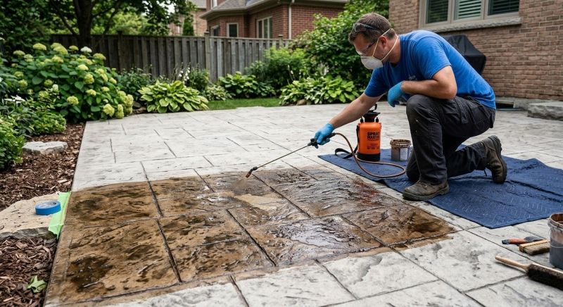 Garage Concrete Finishing in Dallas, TX