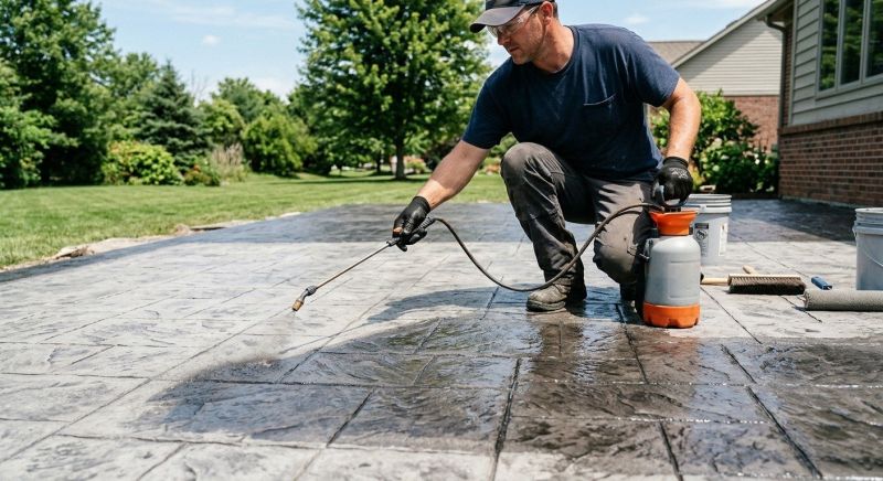 Garage Concrete Finishing in Fort Worth, TX